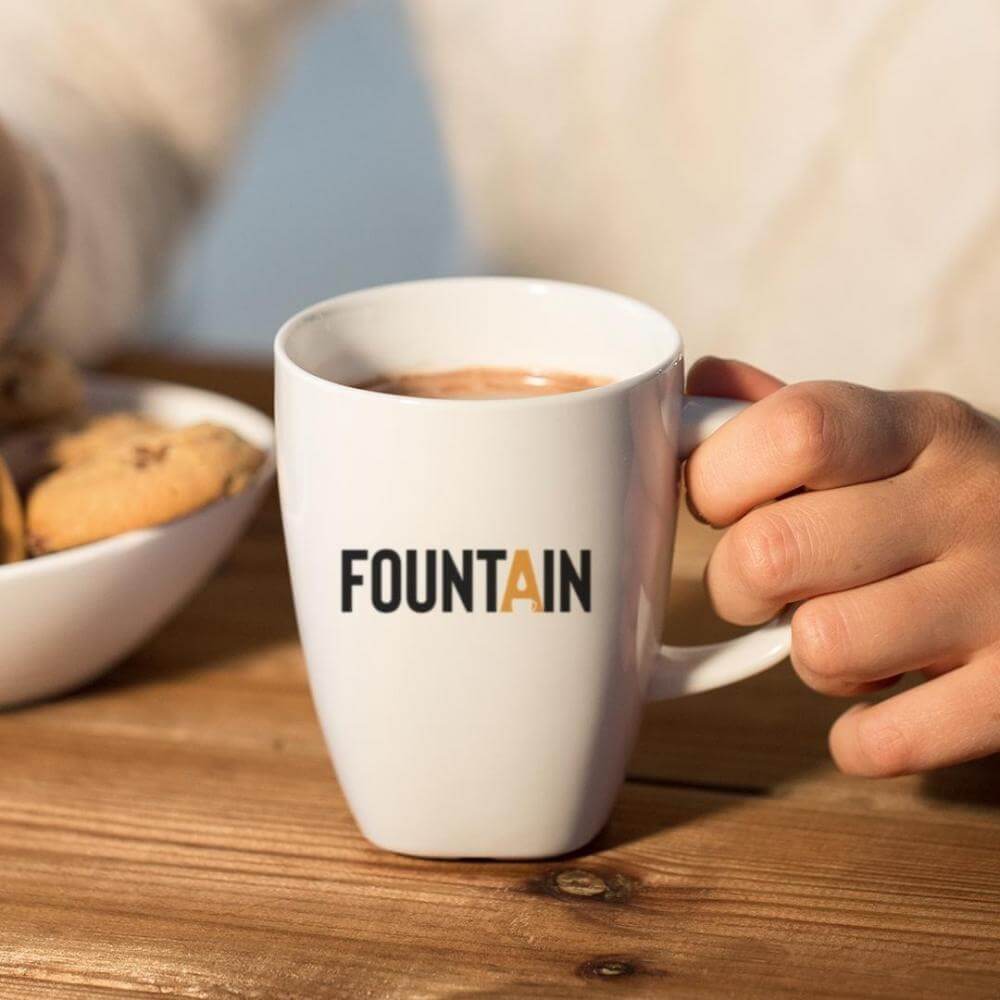 Café long et biscuits Fountain test 5 